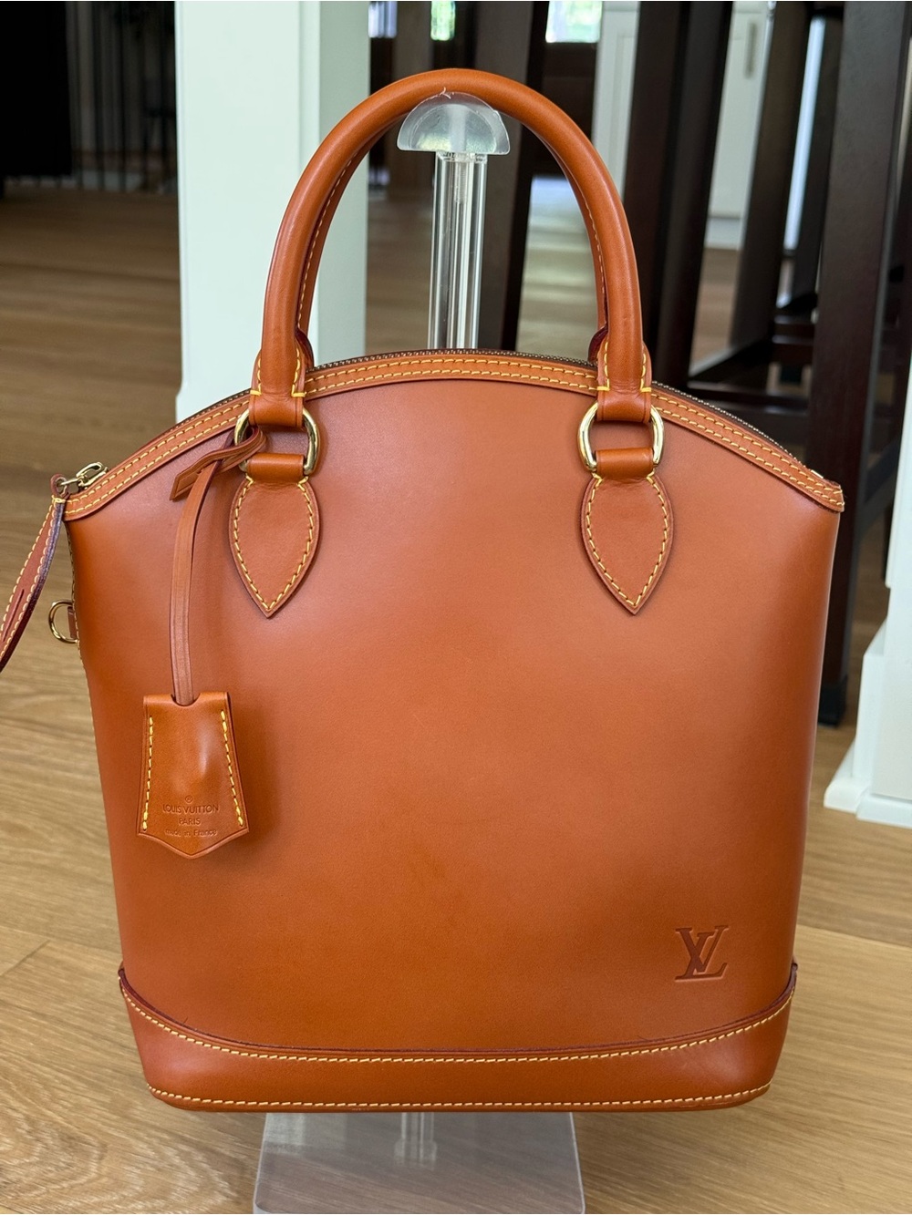 Louis Vuitton Nomad Leather Lockit Handbag